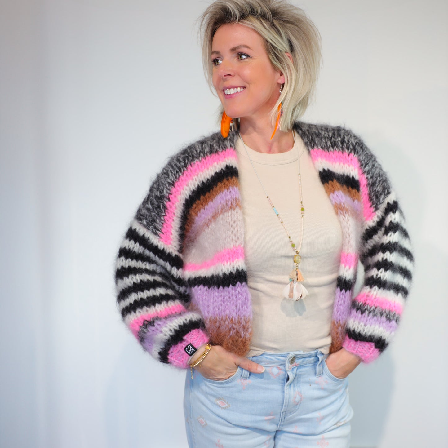MYPZ Chunky Mohair Cardigan Alex