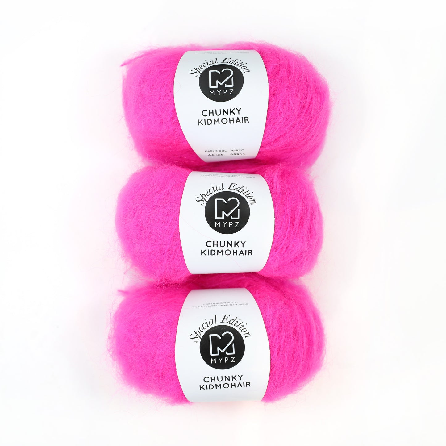 MYPZ Chunky Kidmohair DK Special Edition – Neon Pink