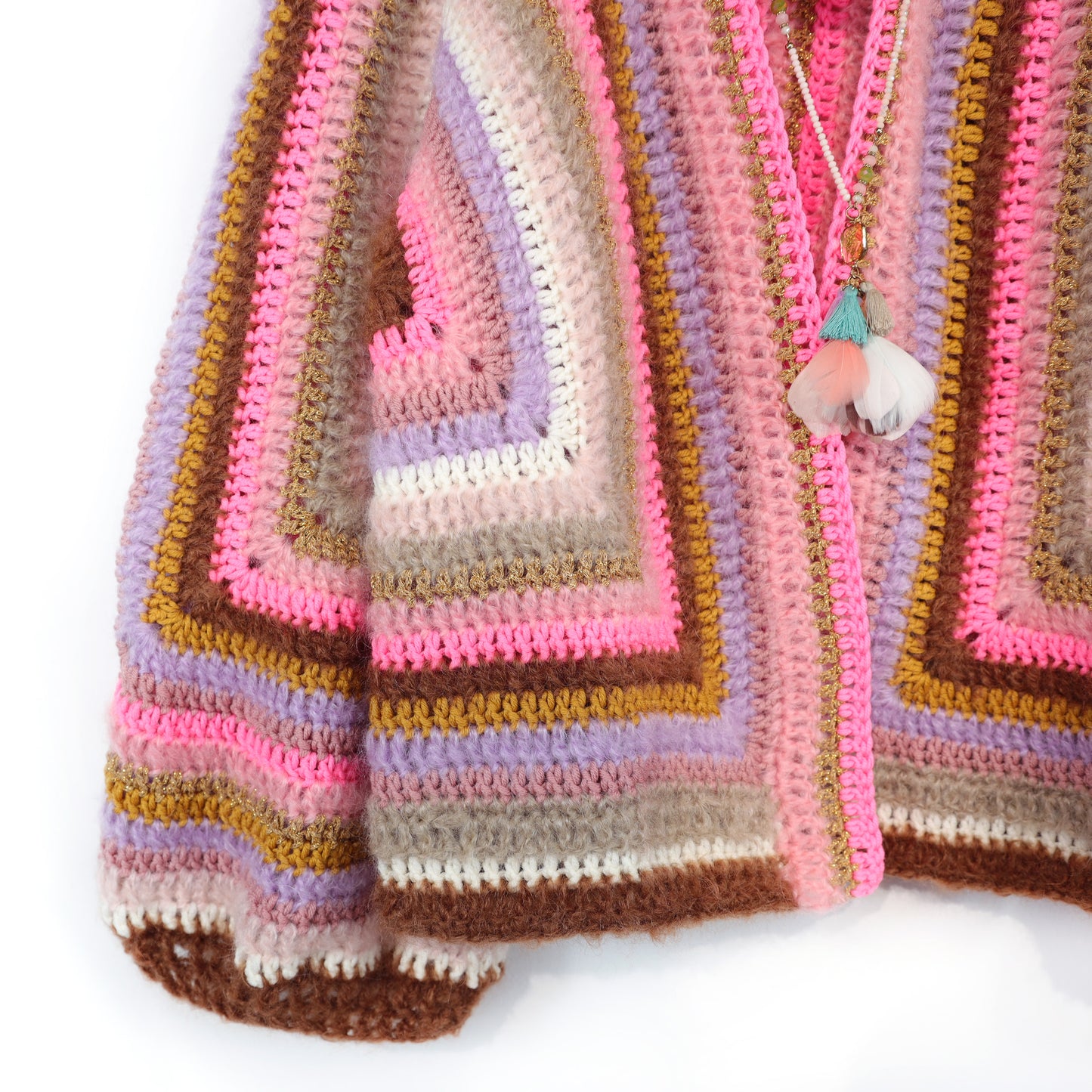 Chunky Mohair cardigan Moca Dreams