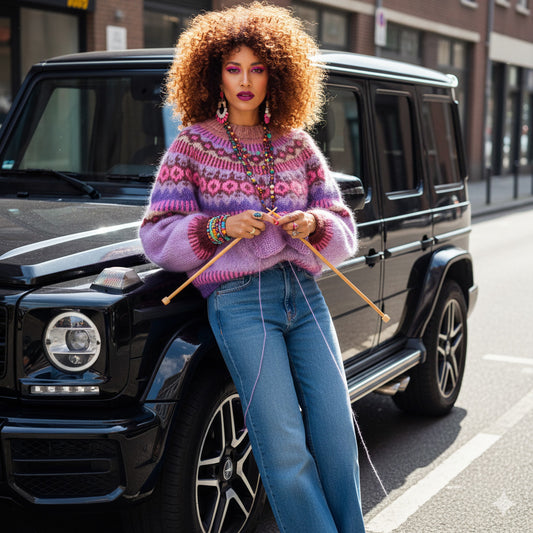 Knit pattern – MYPZ top-down sweater True Love No6 (ENG-NL-DE)