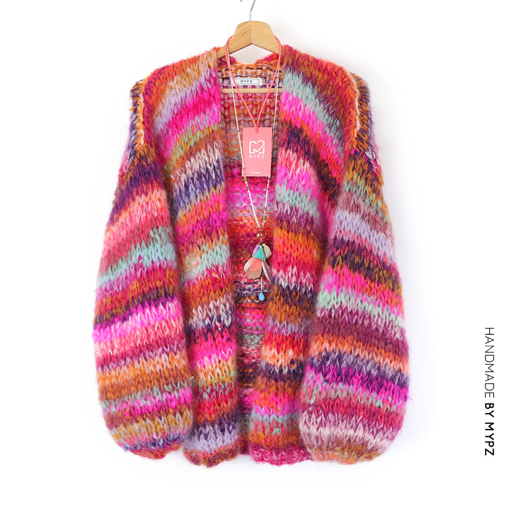 MYPZ Chunky Mohair Cardigan Piece