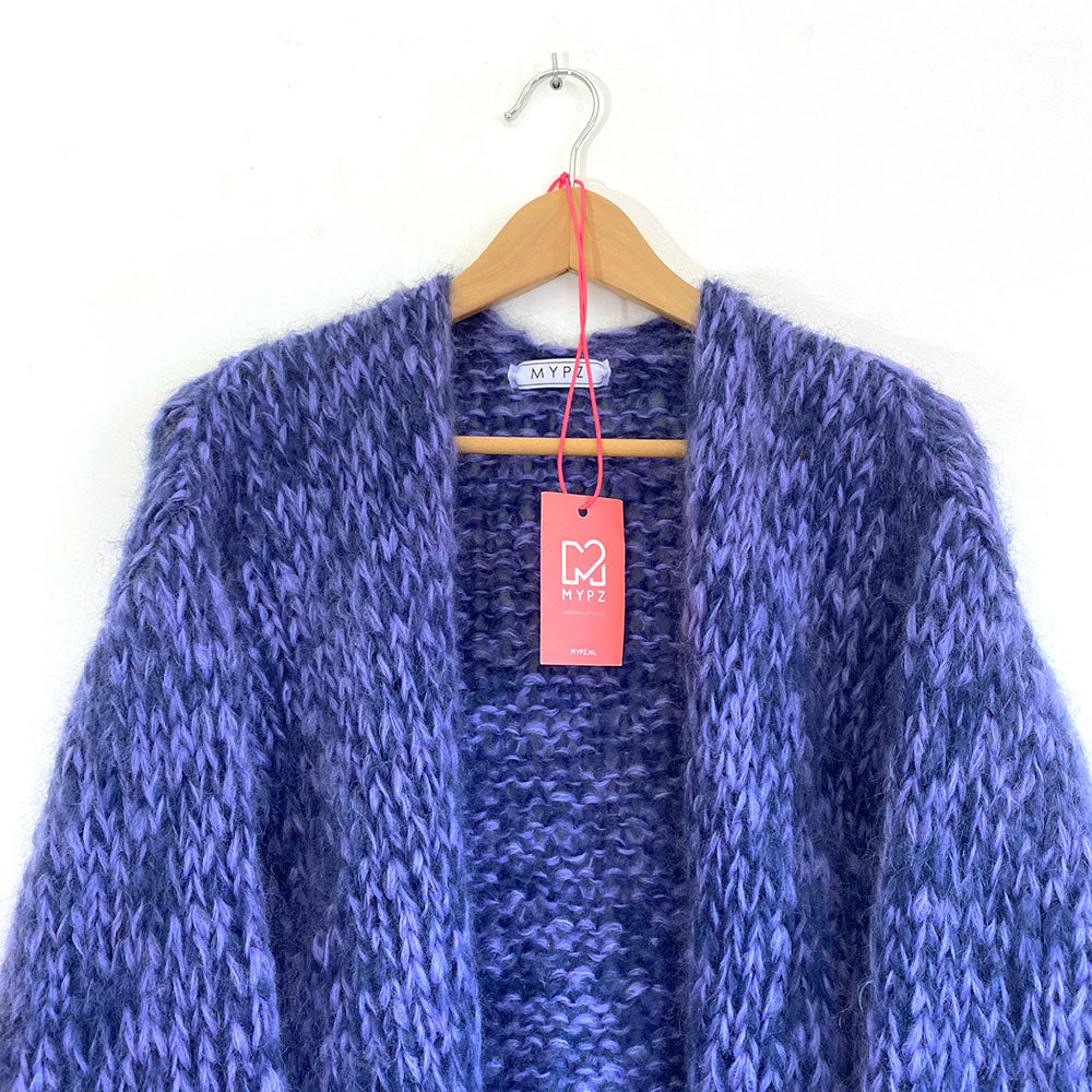 MYPZ chunky mohair cardigan Kendall