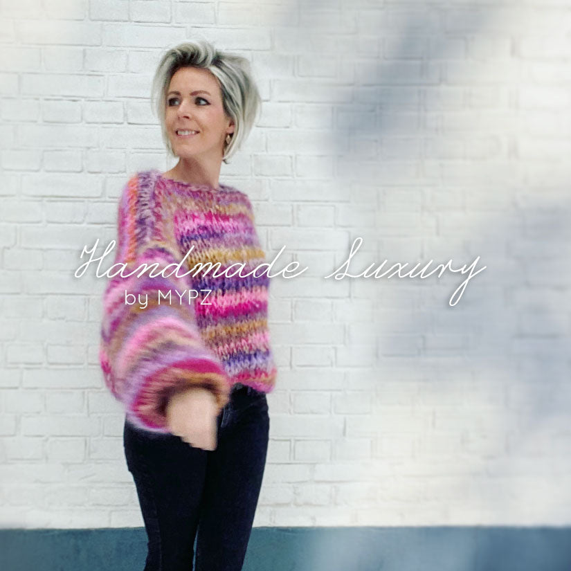 Knitting Kit – MYPZ Chunky Mohair Pullover Ibiza No15 (ENG-NL)