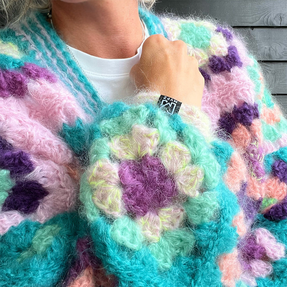 Crochet kit - MYPZ Granny square bomber cardigan Hailey (ENG-NL)