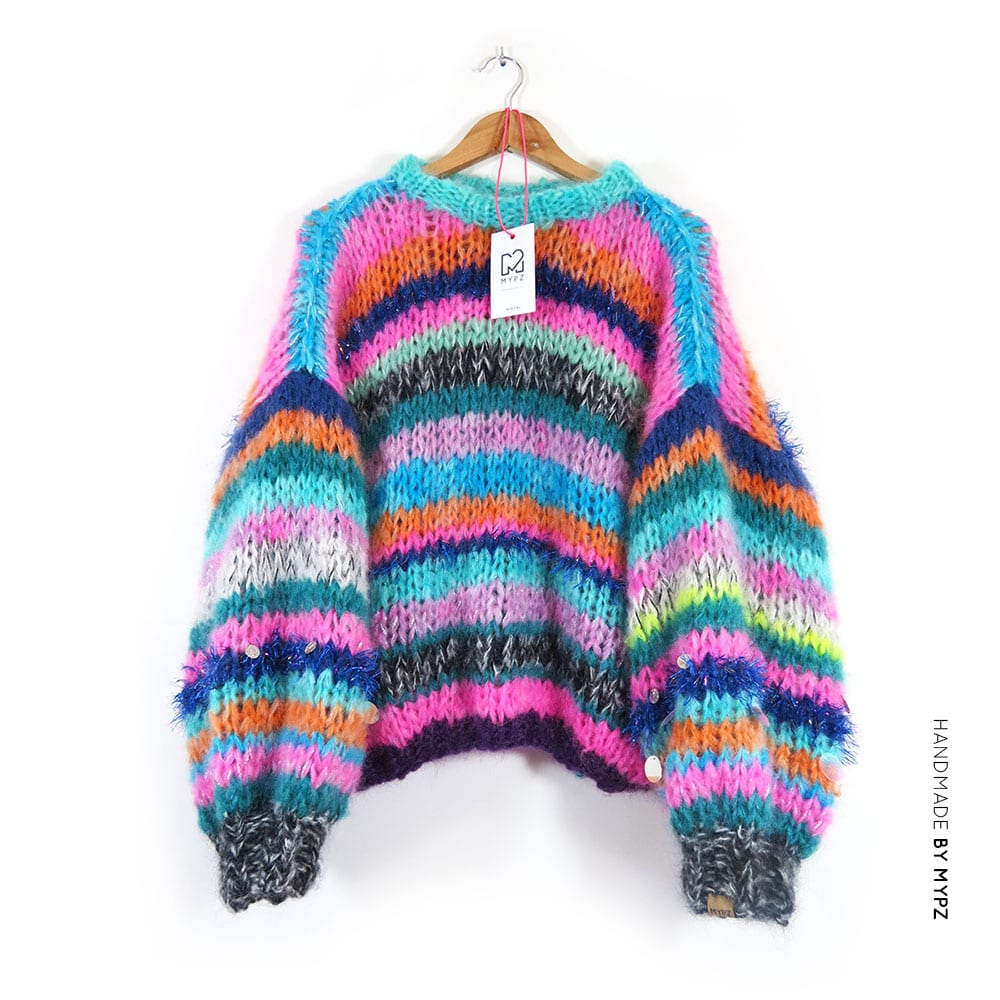 MYPZ luxury exclusive handmade mohair sweater - knit