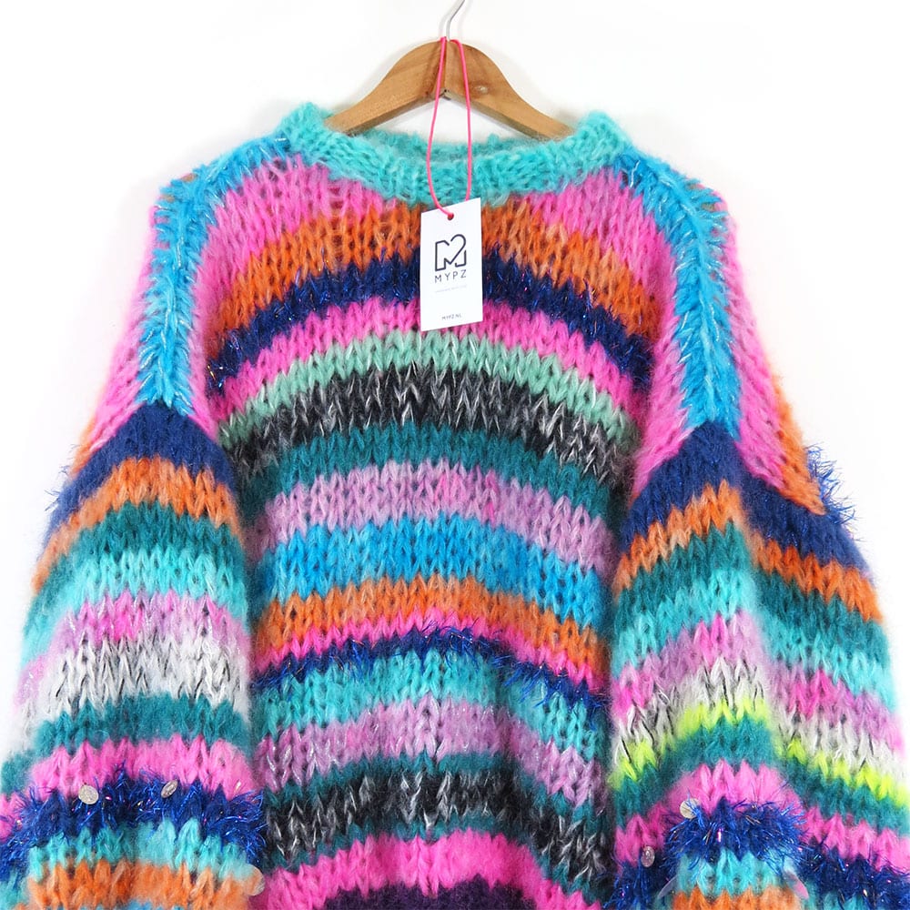 MYPZ luxury exclusive handmade mohair sweater - knit