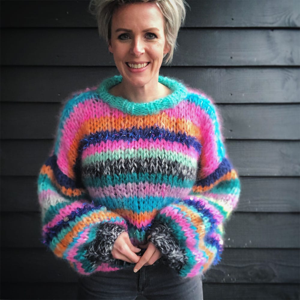 MYPZ luxury exclusive handmade mohair sweater - knit
