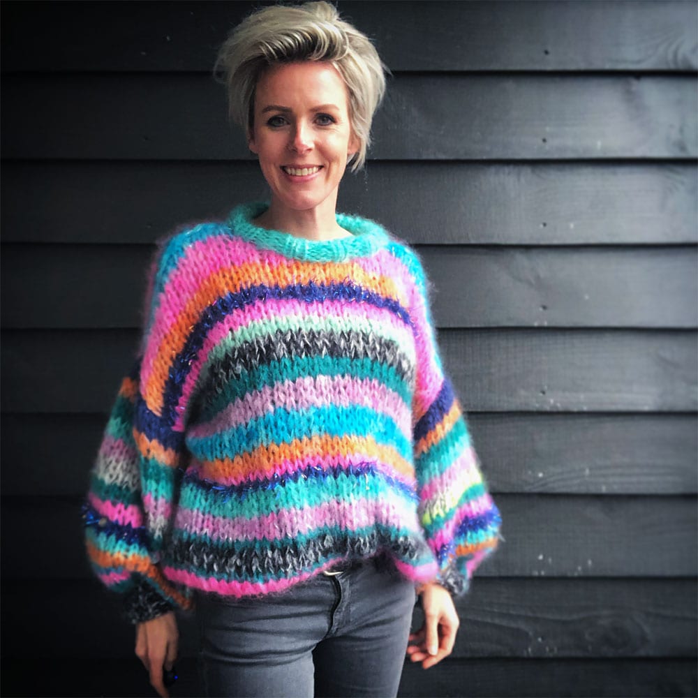 MYPZ luxury exclusive handmade mohair sweater - knit