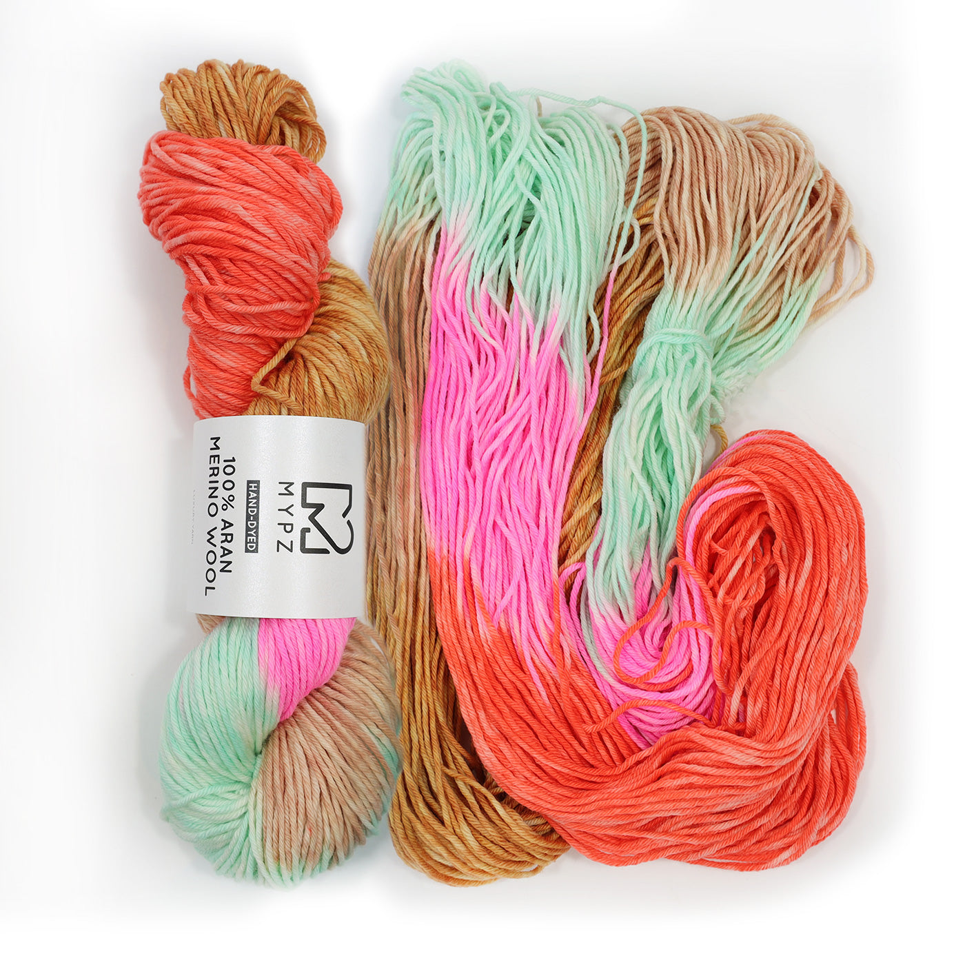 MYPZ Hand-dyed 100% Aran Merino Wool – Venice