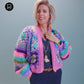 Crochet kit - MYPZ Granny mohair cardigan Purple Candy (ENG-NL-DE)