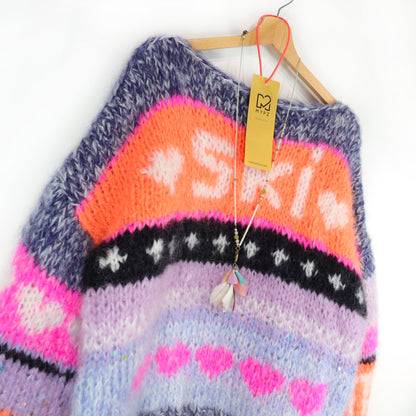 Knitting Kit – MYPZ Chunky Mohair Pullover Après Ski no9 No.9 (ENG-NL-DE)