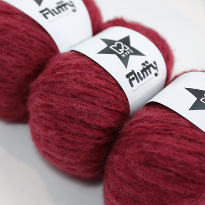 MYPZ Fluffy Bordeaux