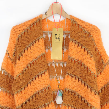 Knit pattern – MYPZ Light Alpaca Cardigan Golden Flow No10 (ENG-NL-DE)