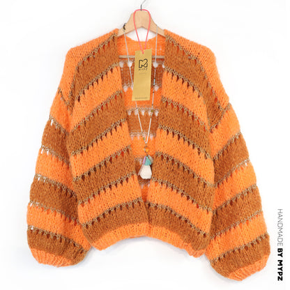 Knit pattern – MYPZ Light Alpaca Cardigan Golden Flow No10 (ENG-NL-DE)
