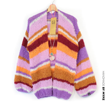 Knit Pattern – MYPZ Light Alpaca Cardigan Sweet Hugs No10 (ENG-DE-NL-ES-FR-IT-DA-SV-NO) 