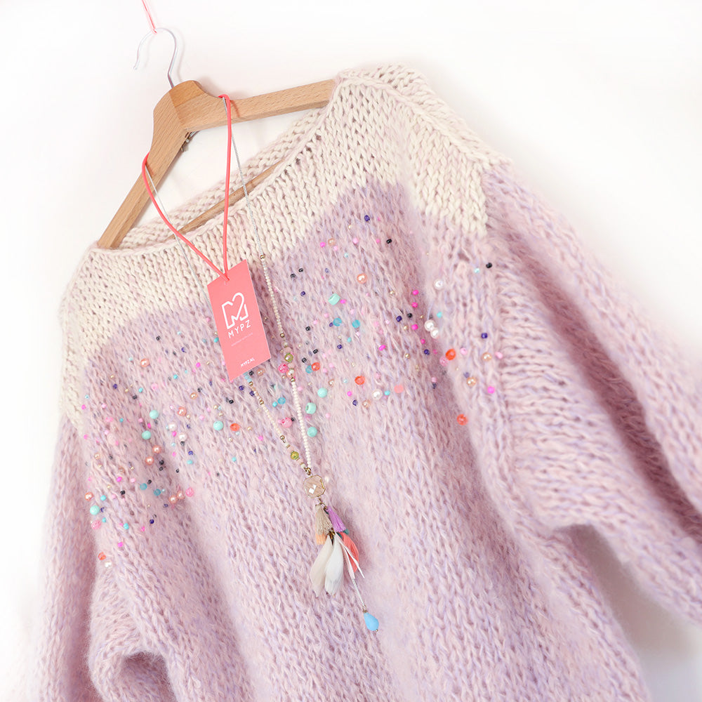 MYPZ Light Mohair-Alpaca Top Jewel