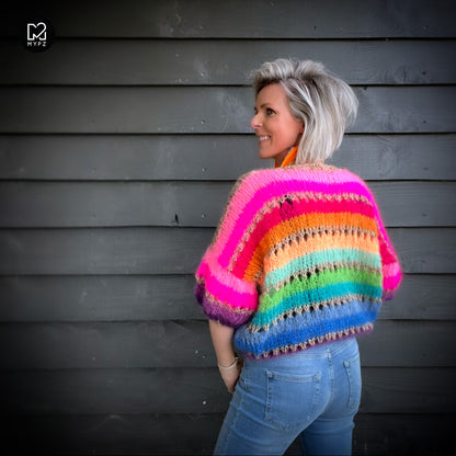Knitting kit – MYPZ Basic Light Mohair Top Bowie No10 (ENG-NL-DE-FR)