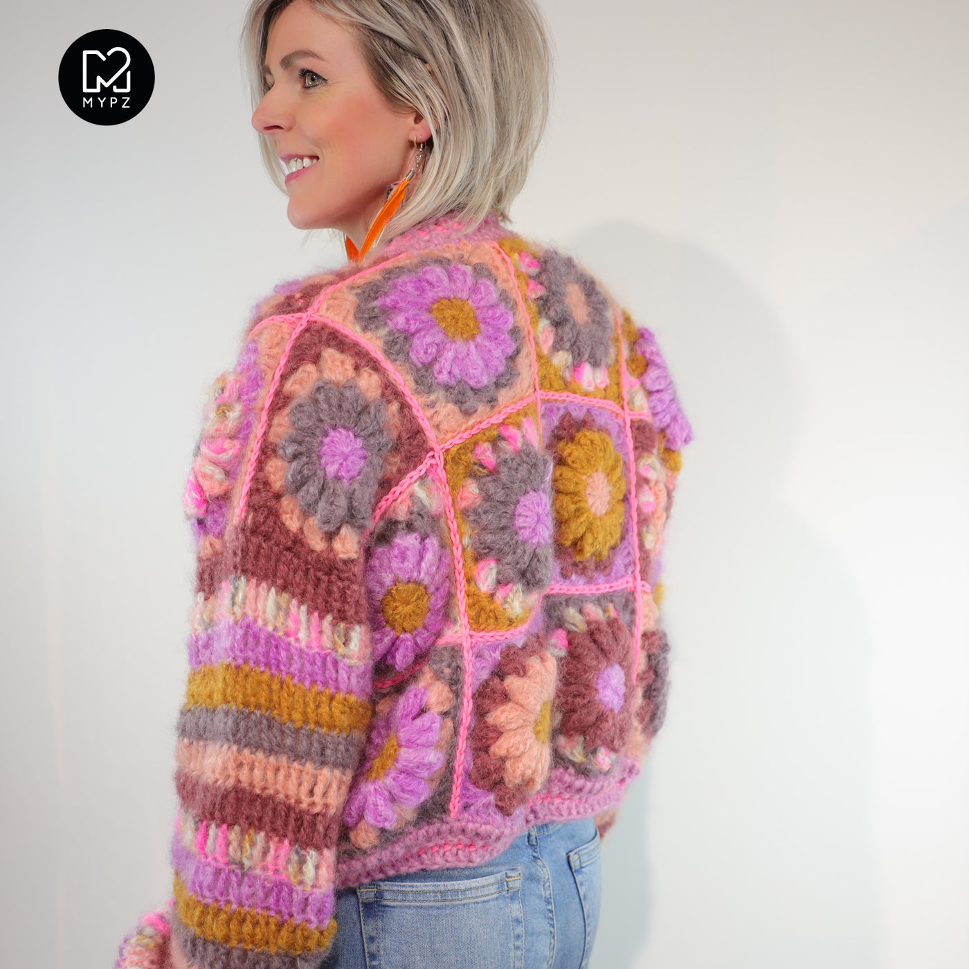 MYPZ Chunky Mohair Cardigan Mona