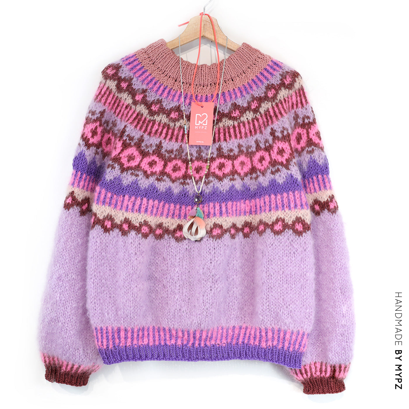 Knit pattern – MYPZ top-down sweater True Love No6 (ENG-NL-DE)