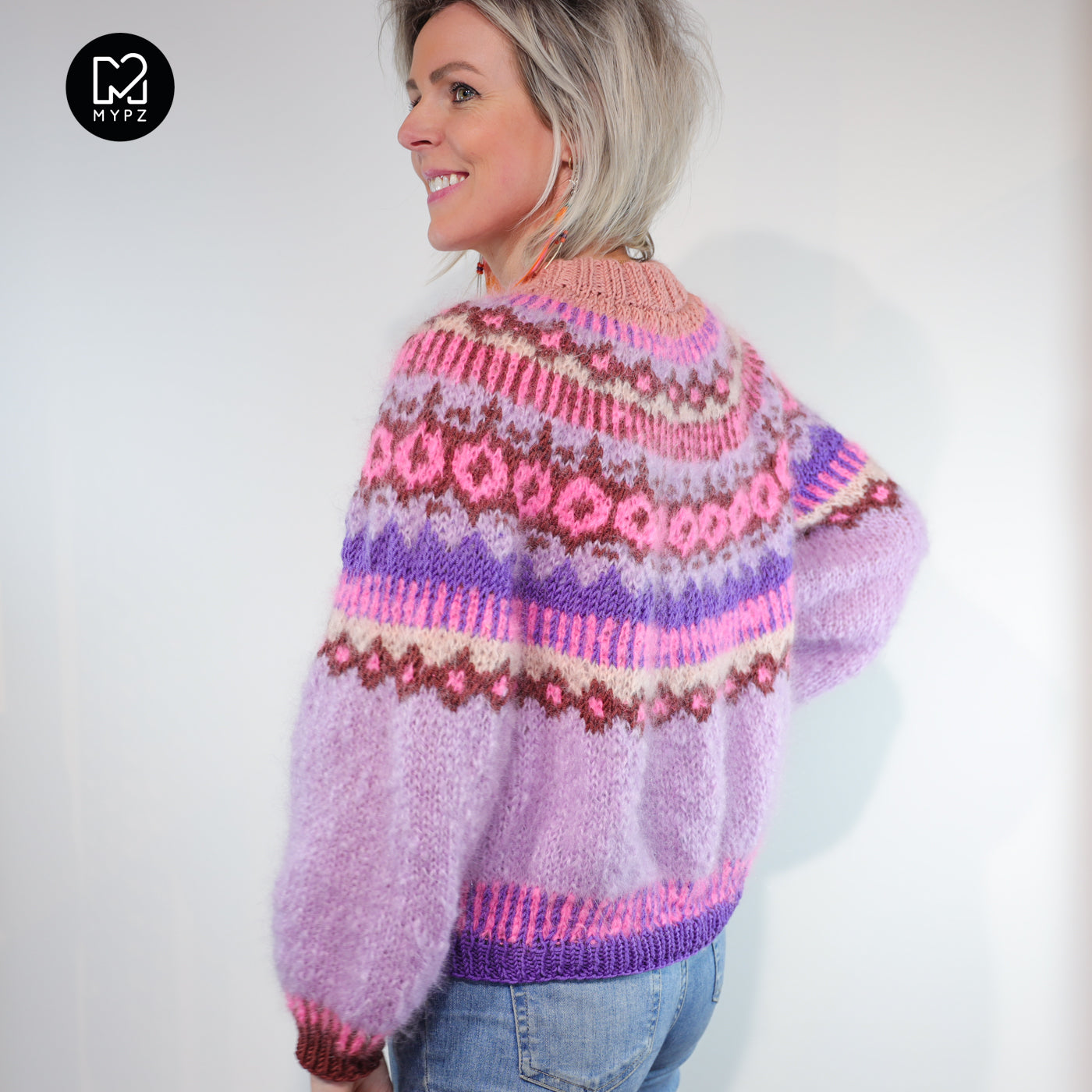 Knitting Kit – MYPZ top-down sweater True Love No6 (ENG-NL-DE)