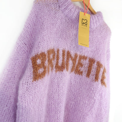 Knitting Kit – MYPZ Light Mohair Pullover Brunette No8 (ENG-DE-NL)
