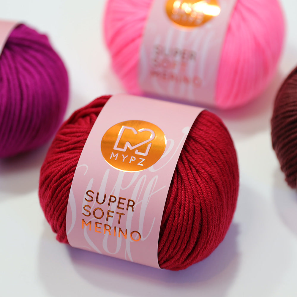 MYPZ Super Soft Merino - Red