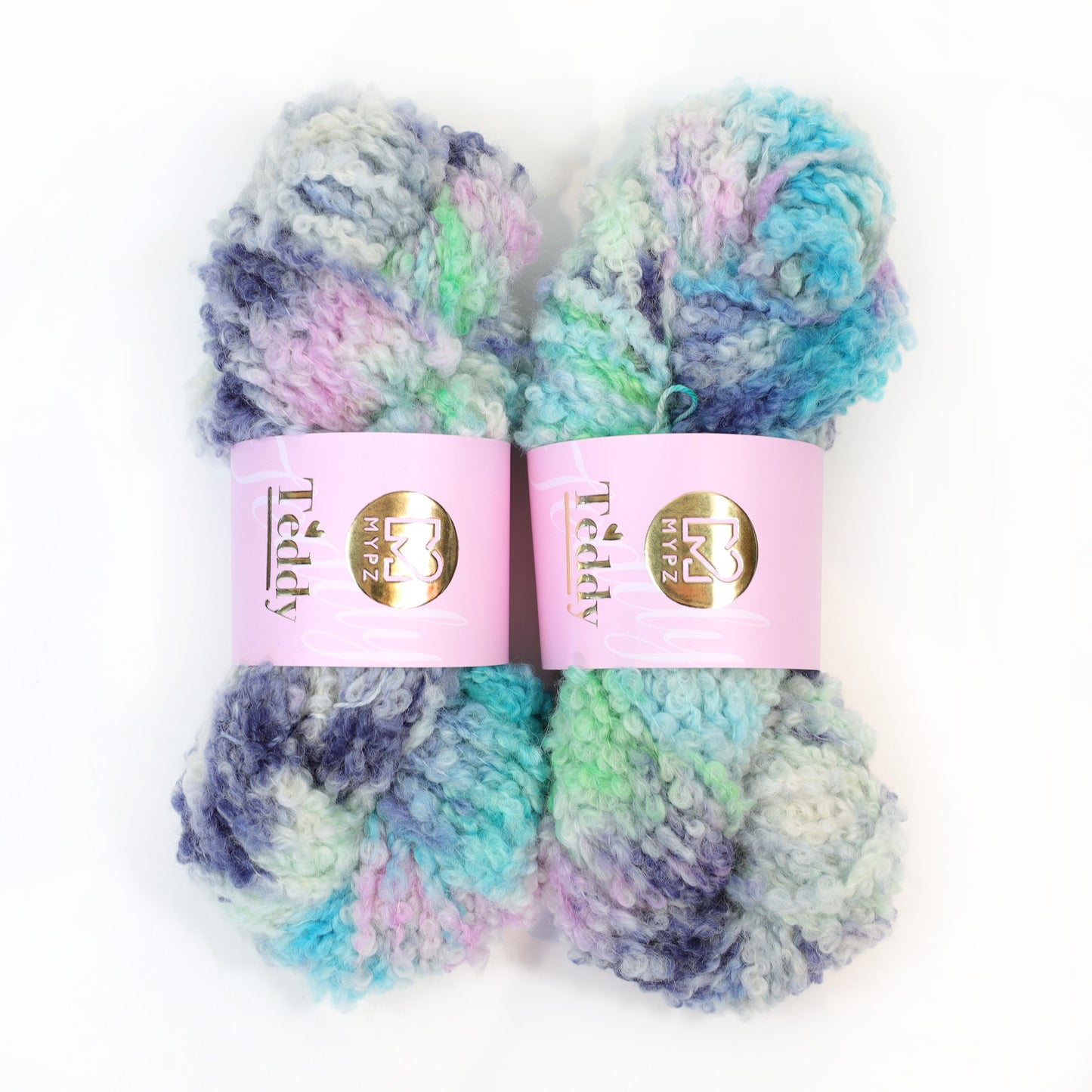 MYPZ Teddy – hand-dyed Blue Lagoon