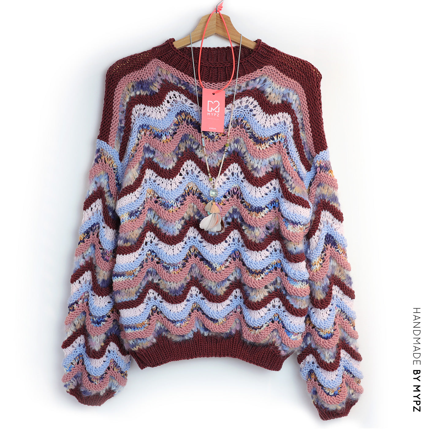 Knitting Kit – MYPZ Wave Pullover Western No.6 (ENG-NL-DE)