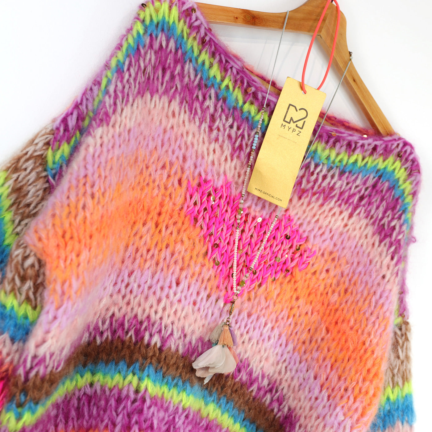 Knitting Kit – MYPZ Short Chunky Pullover Nomad Nights No15 (ENG-NL-DE)