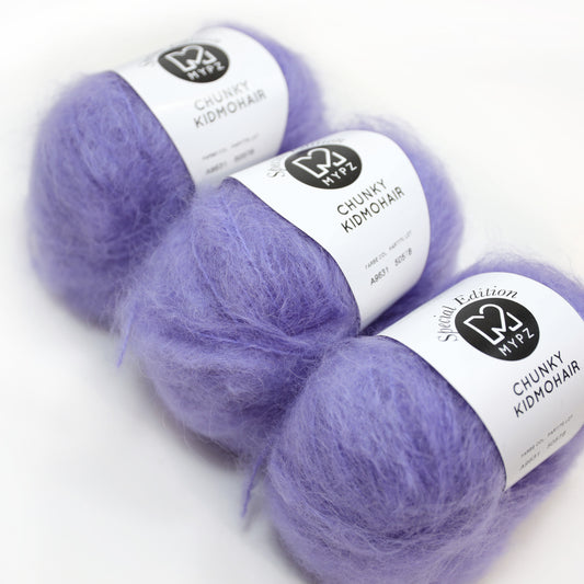 MYPZ Chunky Kidmohair DK Special Edition - Bright Purple