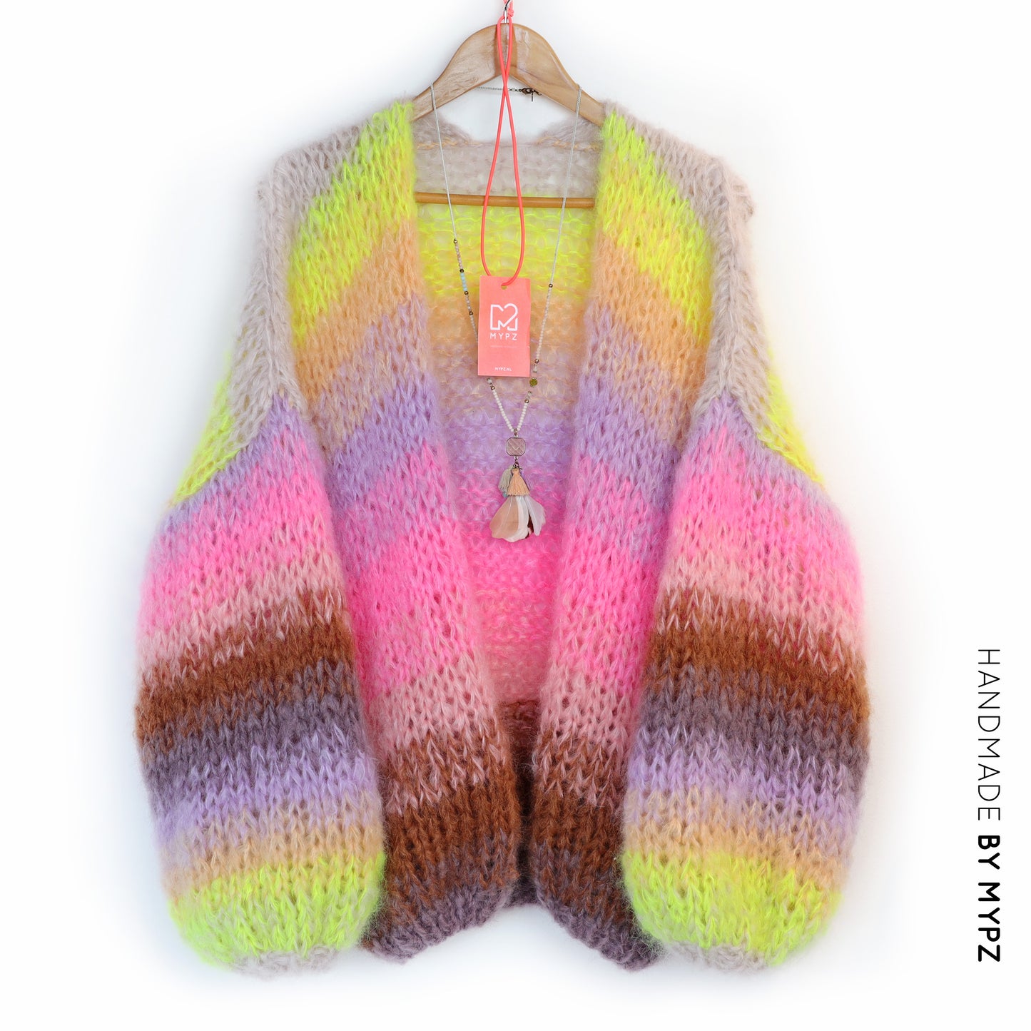 Knitting Kit – MYPZ Chunky Mohair Cardigan Sydney No.15 (ENG-NL-DE)