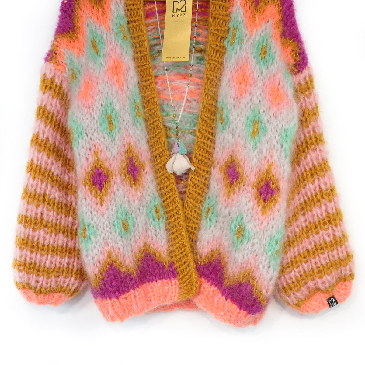 Knit pattern – Chunky Mohair Jacket Flora No.12 (ENG-DE-NL-ES-FR-IT-DA-SV-NO)