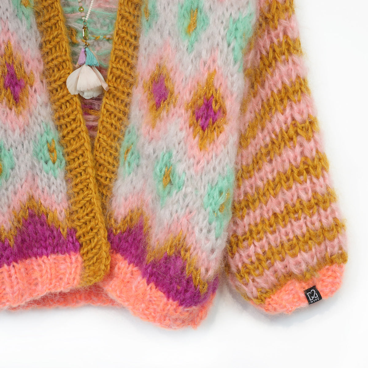 Knit pattern – Chunky Mohair Jacket Flora No.12 (ENG-DE-NL-ES-FR-IT-DA-SV-NO)