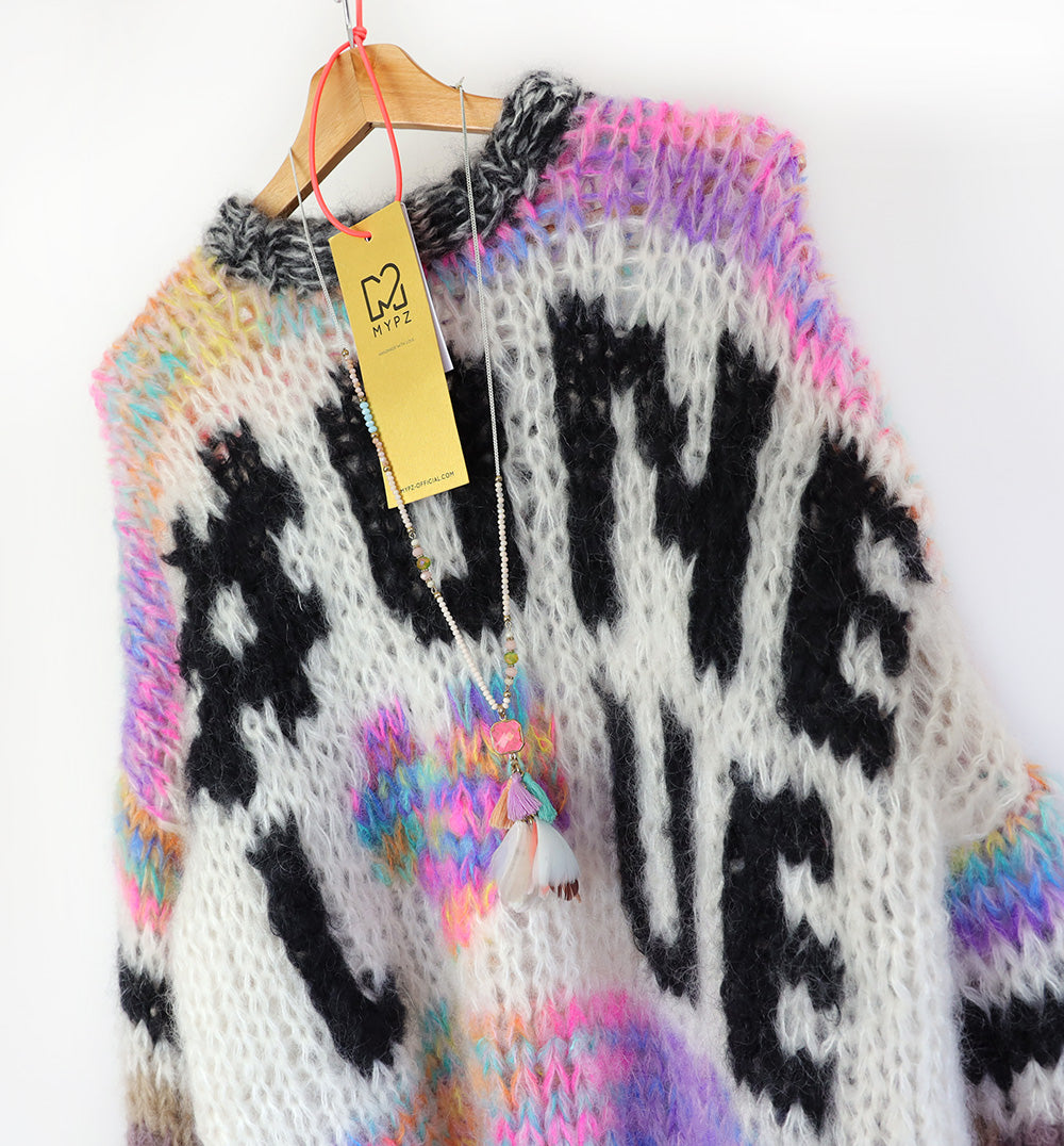 Knit pattern – MYPZ Chunky Mohair Pullover #ONELOVE No15 (ENG-NL)