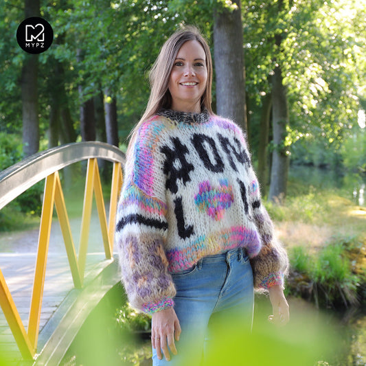 Knit pattern – MYPZ Chunky Mohair Pullover #ONELOVE No15 (ENG-NL)