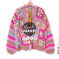 Crochet kit - Flowergranny cardigan Fusion for kids