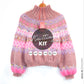 Knitting Kit – MYPZ top-down sweater Lovely No6 (ENG-NL-DE)