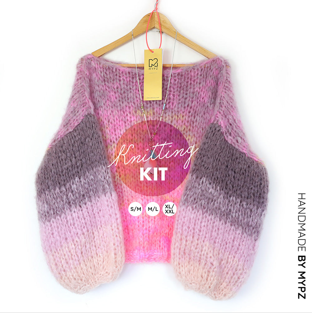 Knitting Kit – MYPZ Basic Chunky Pullover Karma No15 (ENG-NL)