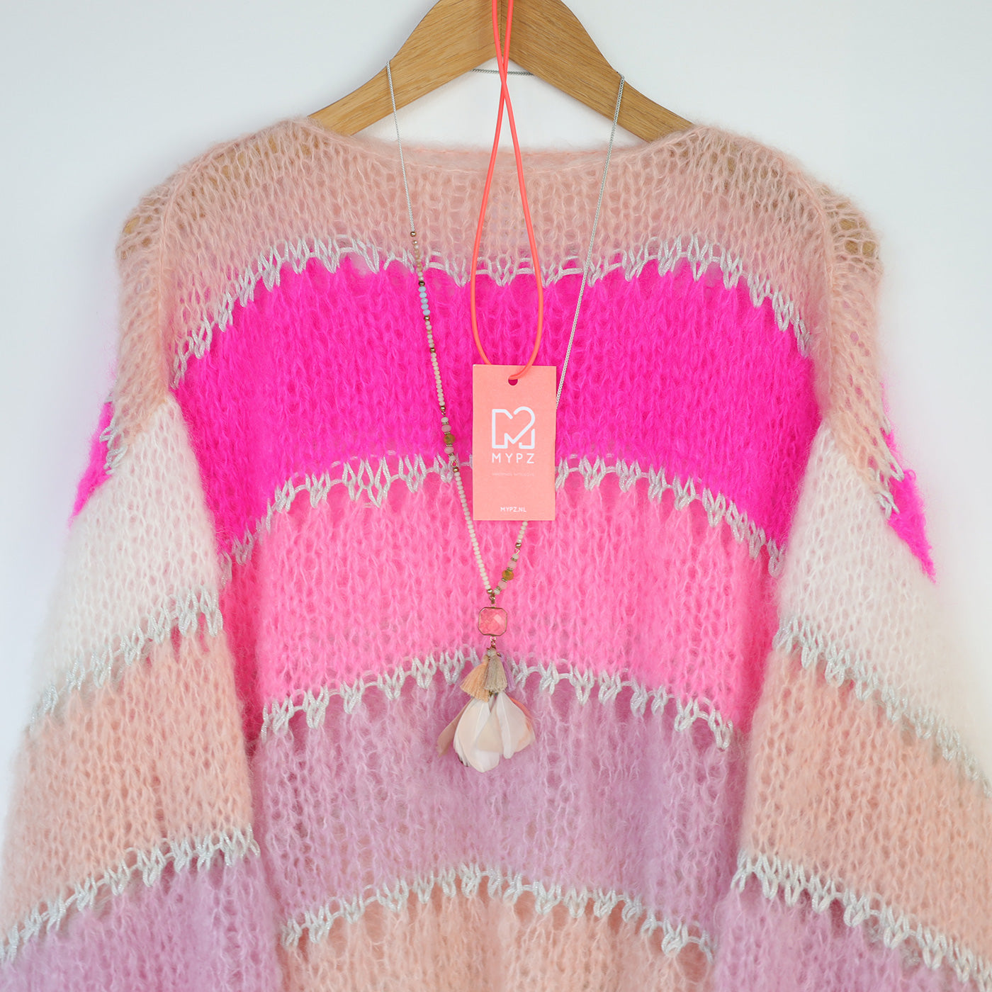 Knit pattern – MYPZ Light Mohair Pullover Evita No10 (ENG-NL-DE-FR)