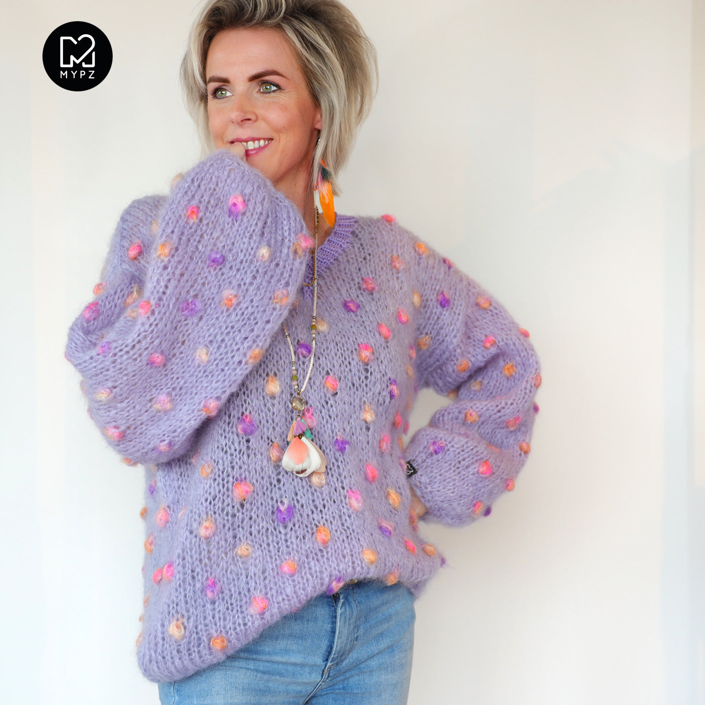 Knit pattern – MYPZ Light Mohair Pullover Dahlia no10 (ENG-NL)