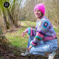 Crochet pattern - MYPZ Granny mohair cardigan Purple Candy (ENG-NL-DE)