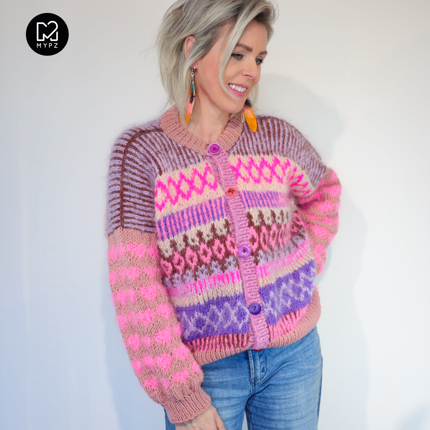 Knitting Kit – MYPZ Cardigan True Love No6 (ENG-NL-DE)