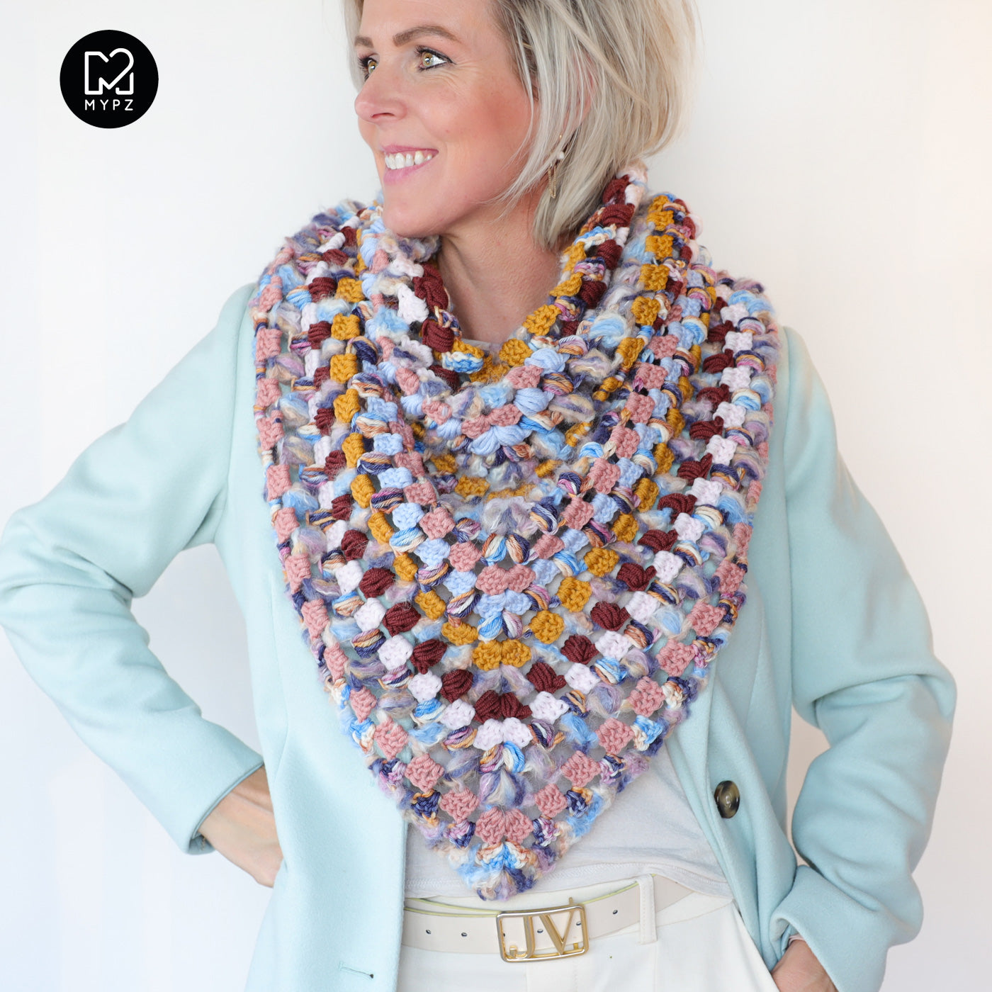 Crochet kit – MYPZ Shawl Western (ENG-NL)