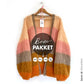 MYPZ Breipakket Basic Light Mohair Cardigan Orange