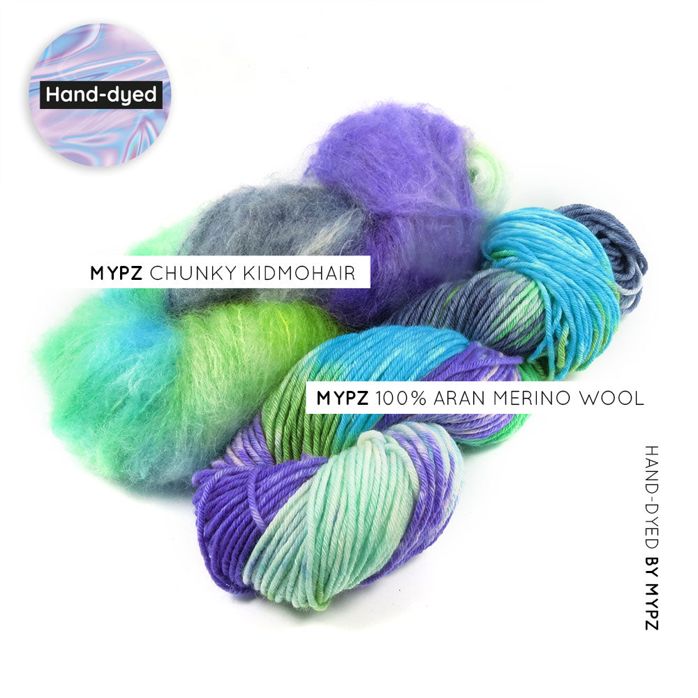 MYPZ Duo Merino Aran Chunky Kidmohair Nature