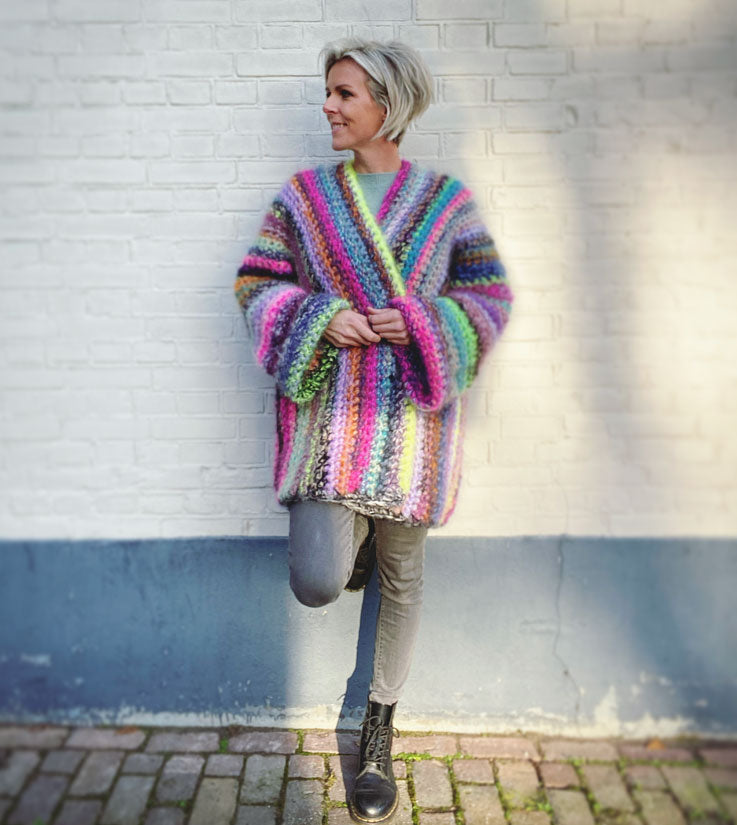 MYPZ Kimono Coat crochet