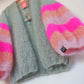 MYPZ knitting kit light mohair cardigan Moonstone no10