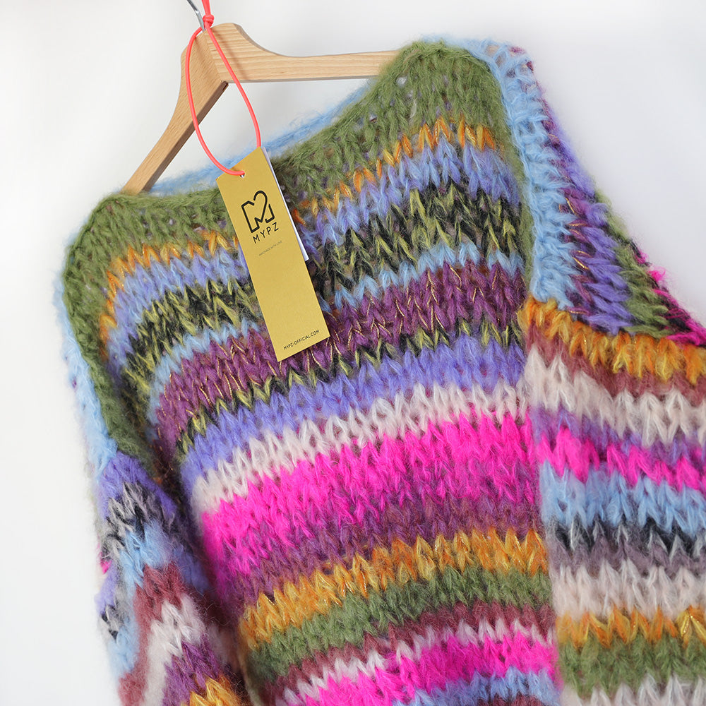 Chunky Mohair Pullover Ginger