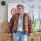 Knitting Kit – MYPZ Chunky Bomber Cardigan Tulips Orange No.9 (ENG-NL)