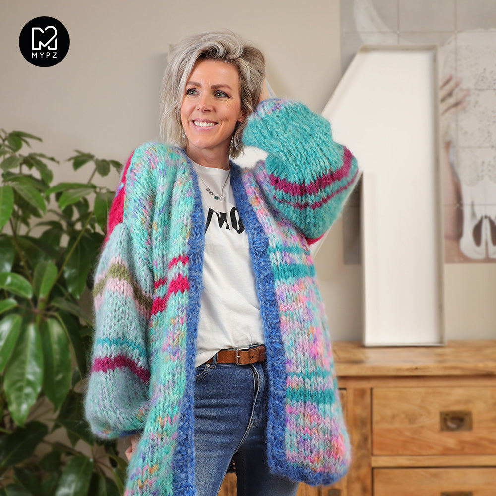 MYPZ Chunky Mohair Cardigan Fab!